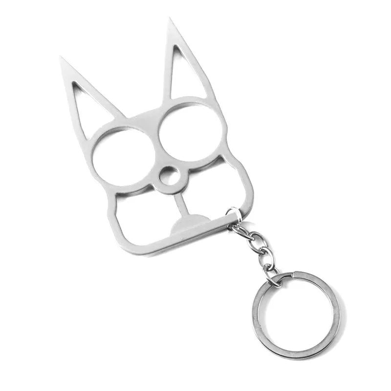 Black Cat Self Defense Keychain