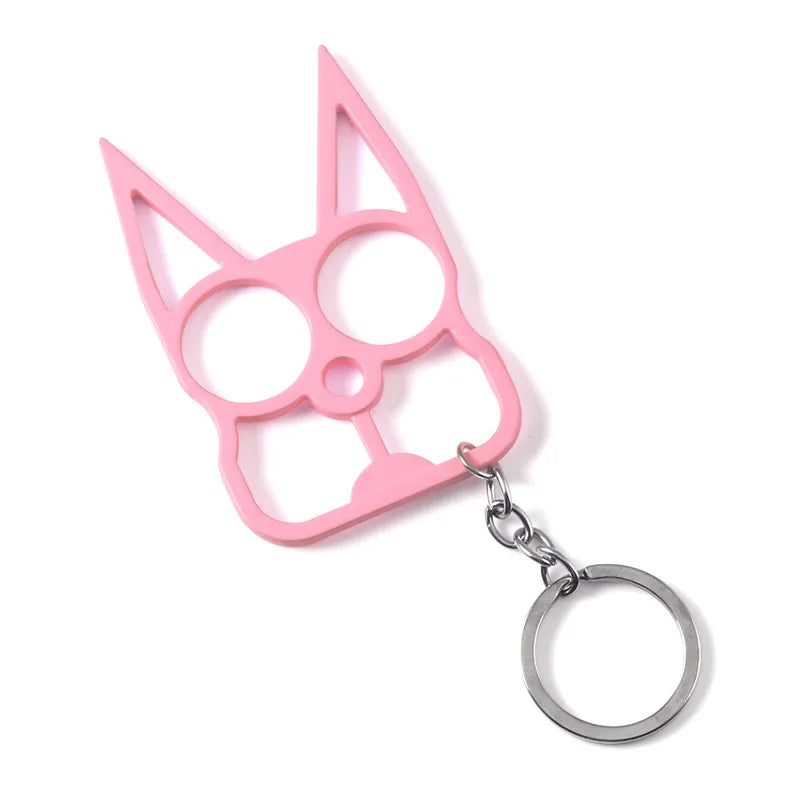 Black Cat Self Defense Keychain