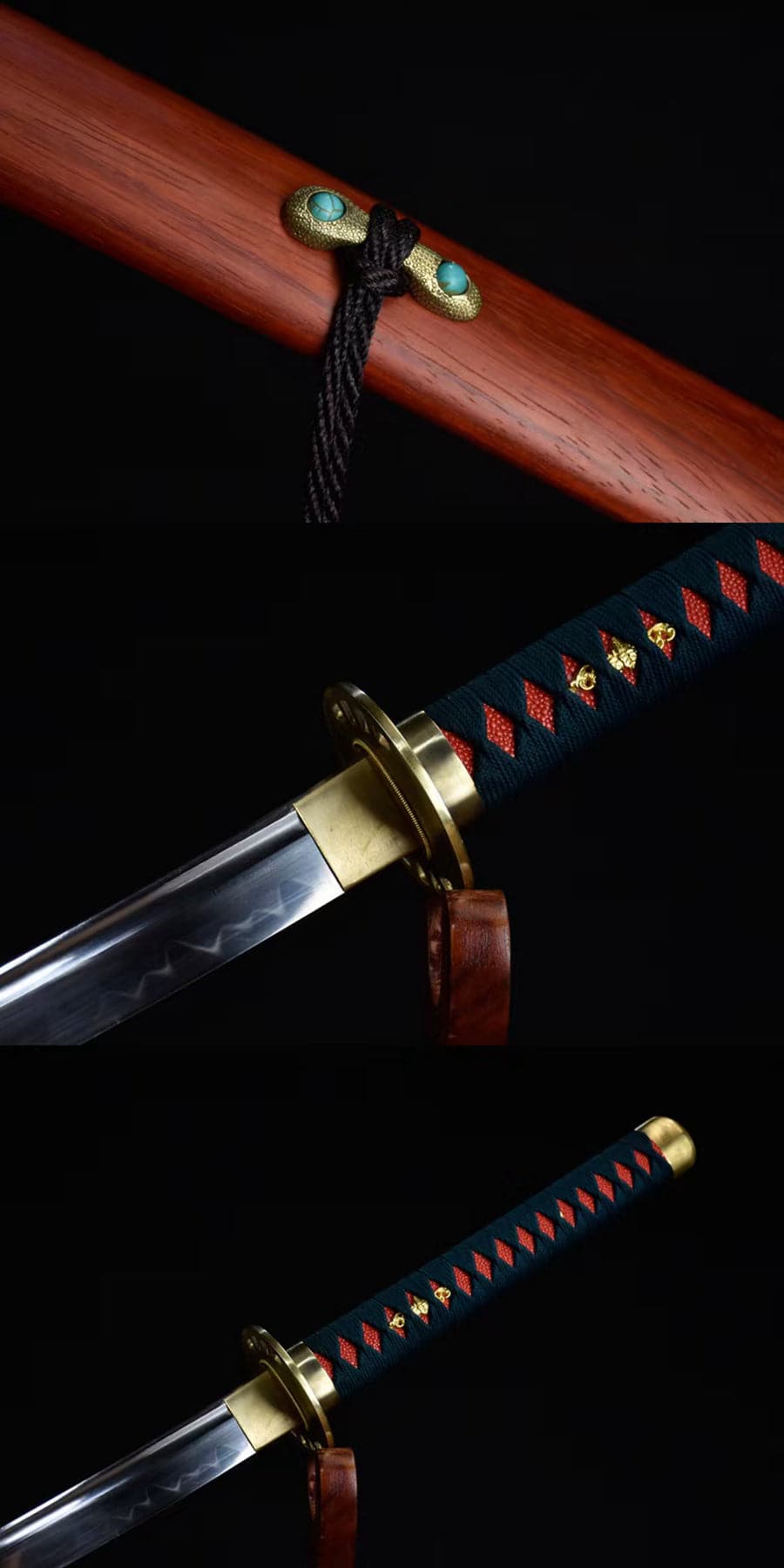 Hand Forged Japanese Samurai Katana Bill T10 Turns the soil to burn blade Fine grinding