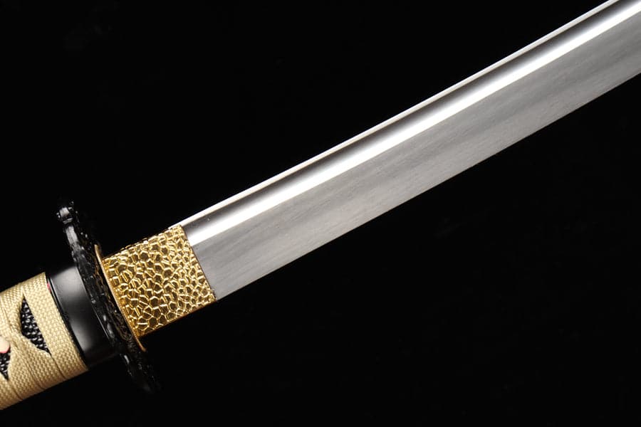 Hand Forged Japanese Samurai Katana Cloud Sword High-performance 9260 Spring Steel Full Tang