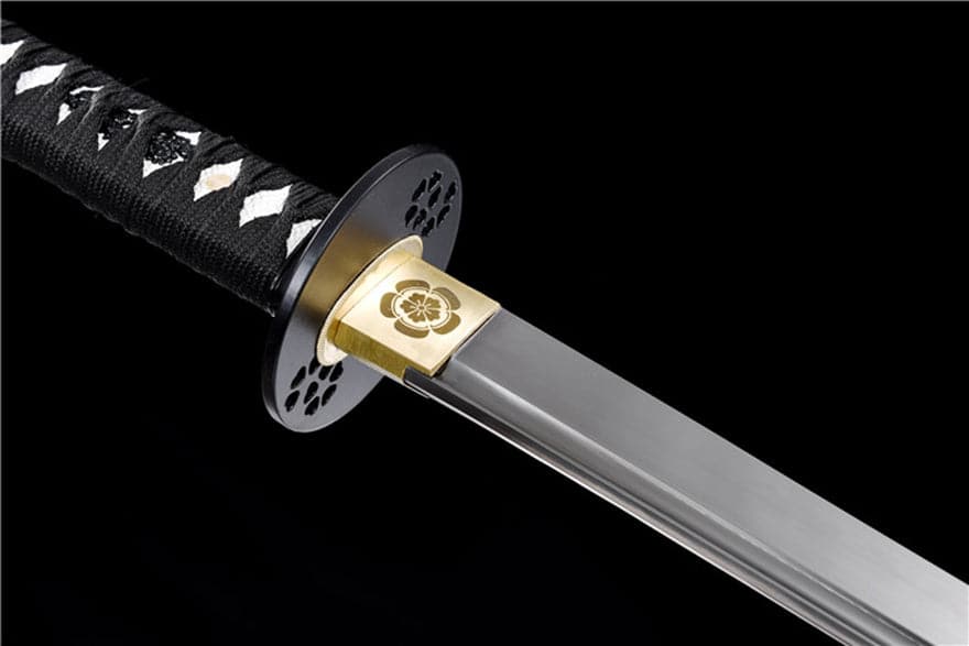 Hand Forged Japanese Samurai Katana Snowland T10 Carbon steel Mirror grinding Full Tang