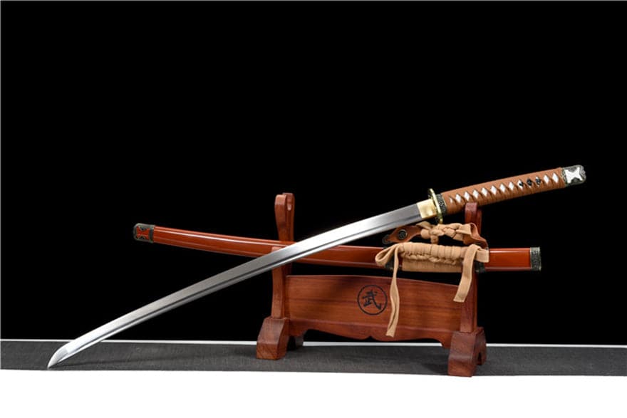 Handmade Japanese Tachi Odachi Yoshida 9260 Spring Steel Full Tang