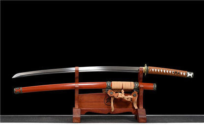 Handmade Japanese Tachi Odachi Yoshida 9260 Spring Steel Full Tang