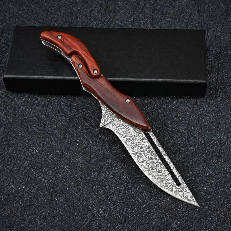 Mechanical folding knife