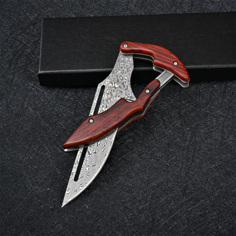 Mechanical folding knife