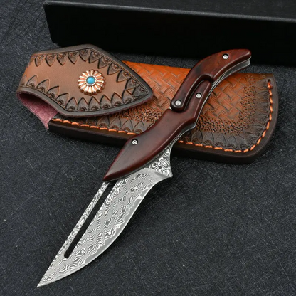 Mechanical folding knife