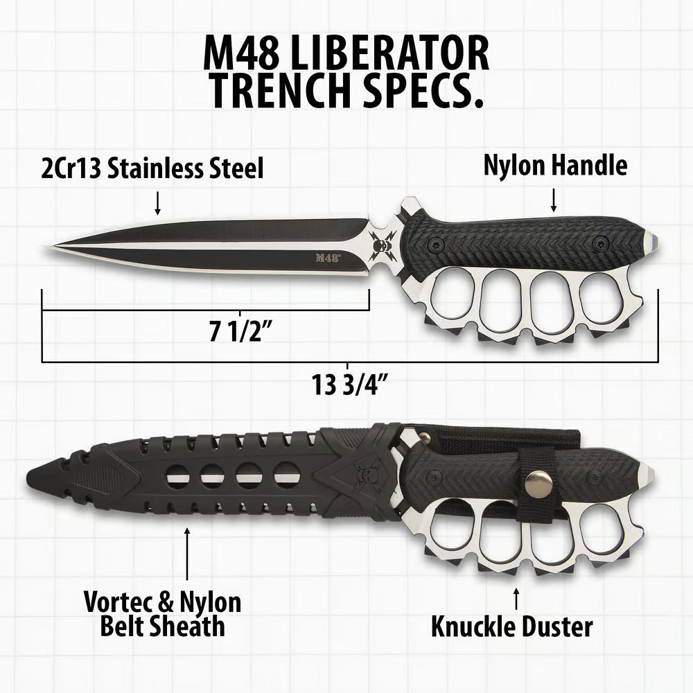 *NEW* M48 RAMPAGE LIBERATOR TRENCH KNIFE