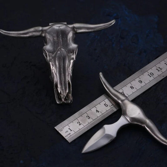 LONGHORN SKULL BULL HEAD MULTI-FUNCTION EDC TOOL