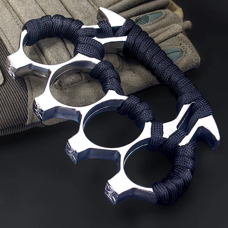 FOUR FINGER BRASS KNUCKLES SELF DEFENSE